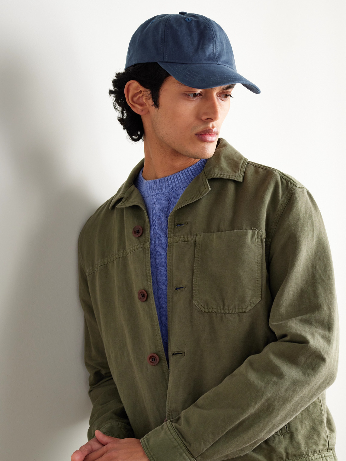 DRAKE'S COTTON-TWILL BASEBALL HAT