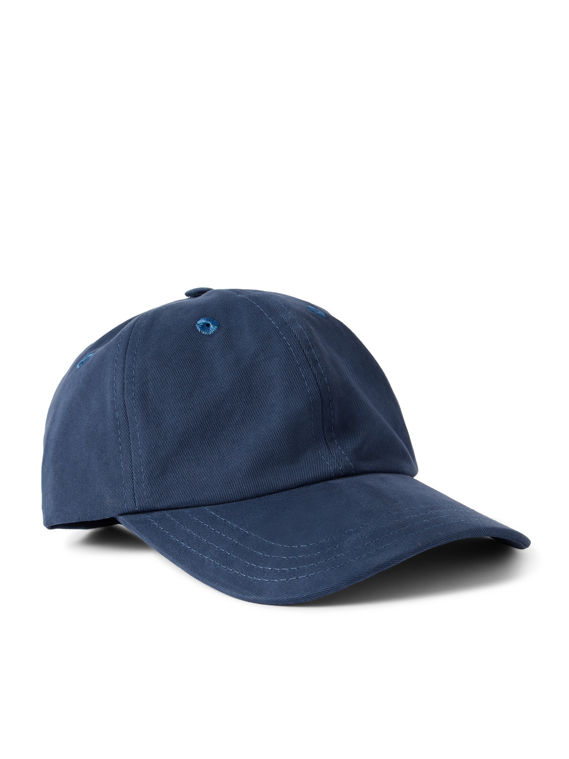 Drake's Cotton-twill Baseball Hat In Blue
