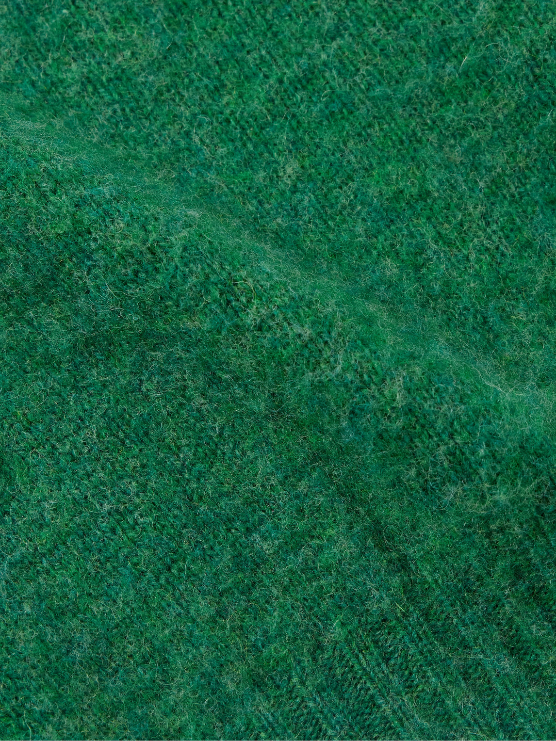 DRAKE'S BRUSHED SHETLAND WOOL SWEATER