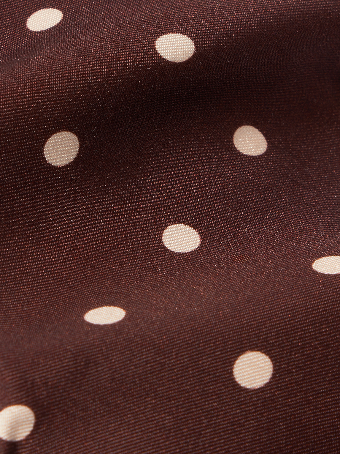 DRAKE'S 8CM POLKA-DOT SILK-TWILL TIE