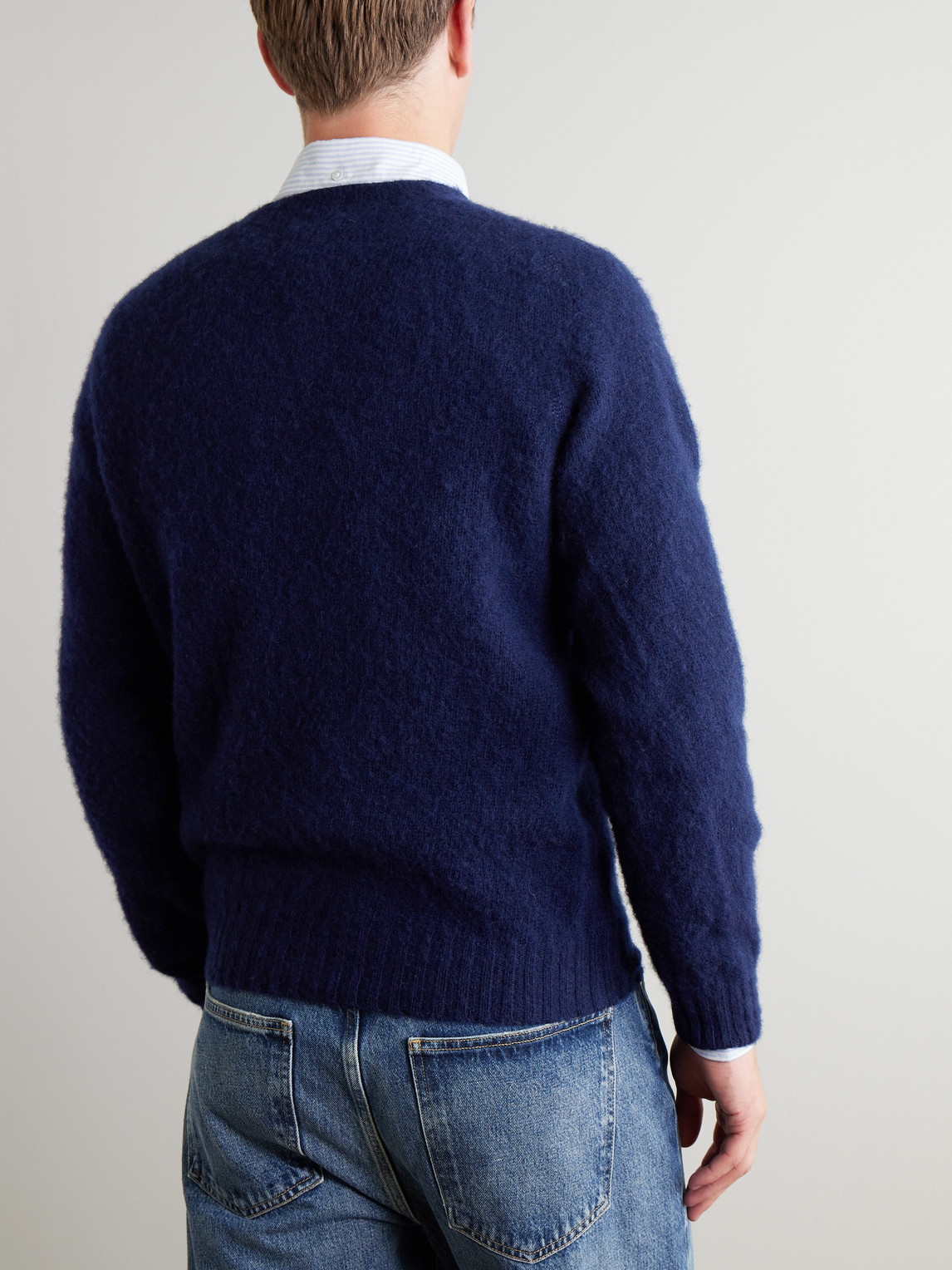 Brushed Shetland Sweater