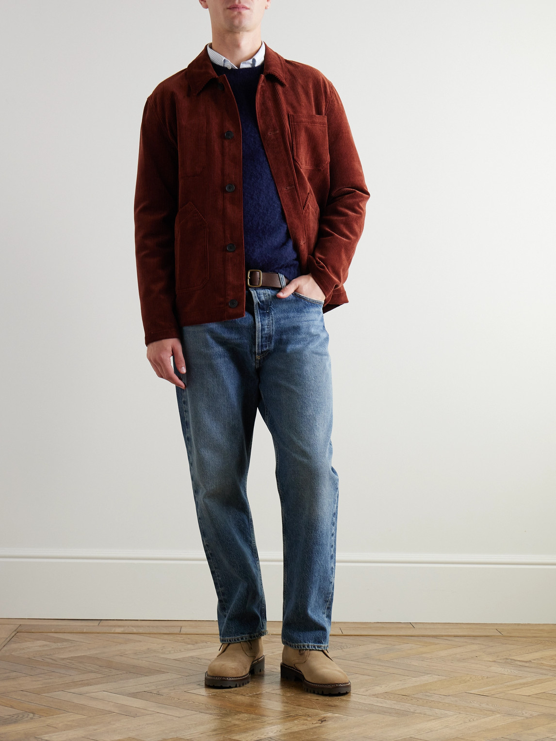 Brushed Shetland Sweater