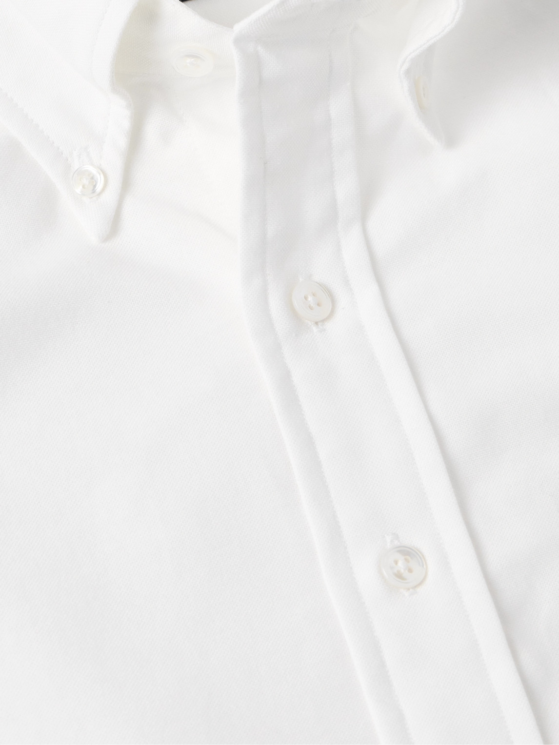 Slim-Fit Button-Down Collar Cotton Oxford Shirt