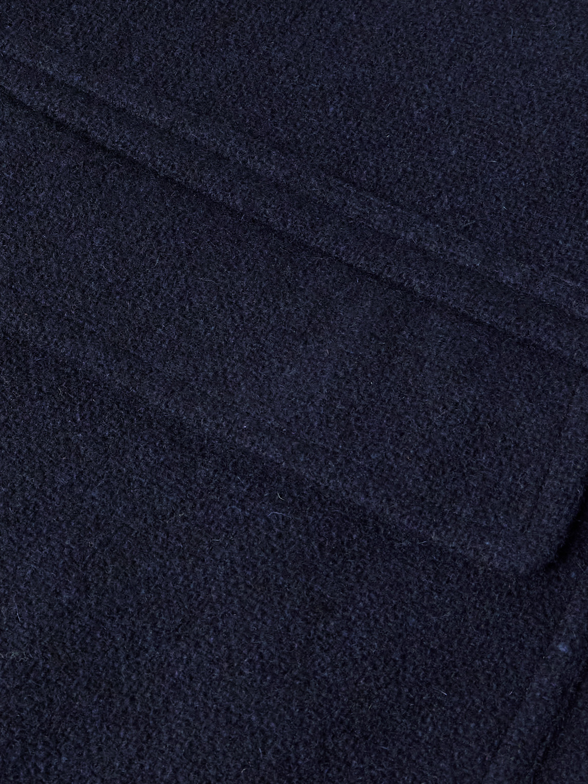 Drake's Wool Coat In Blue