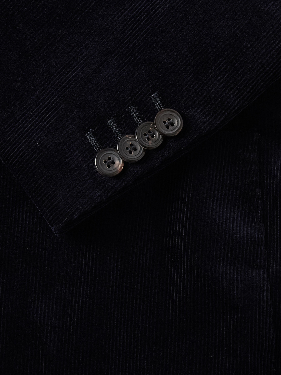 DRAKE'S COTTON-CORDUROY SUIT JACKET