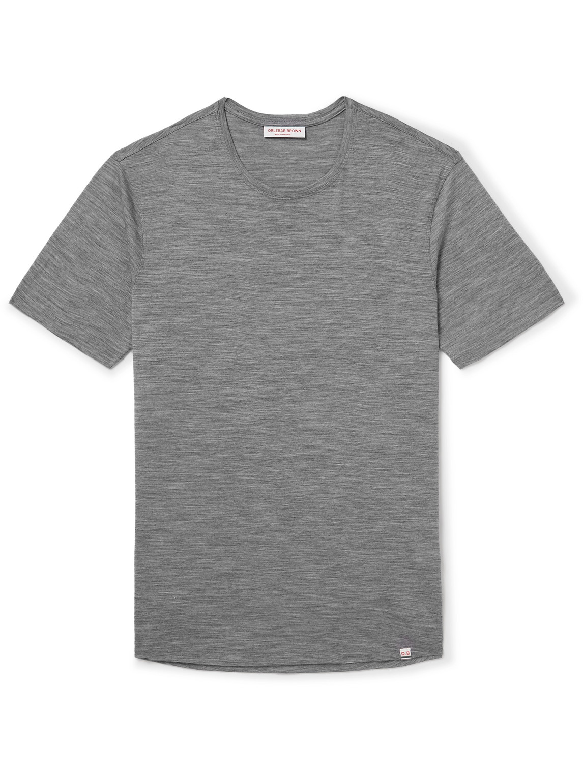 OB-T Lux Merino Wool-Jersey T-Shirt