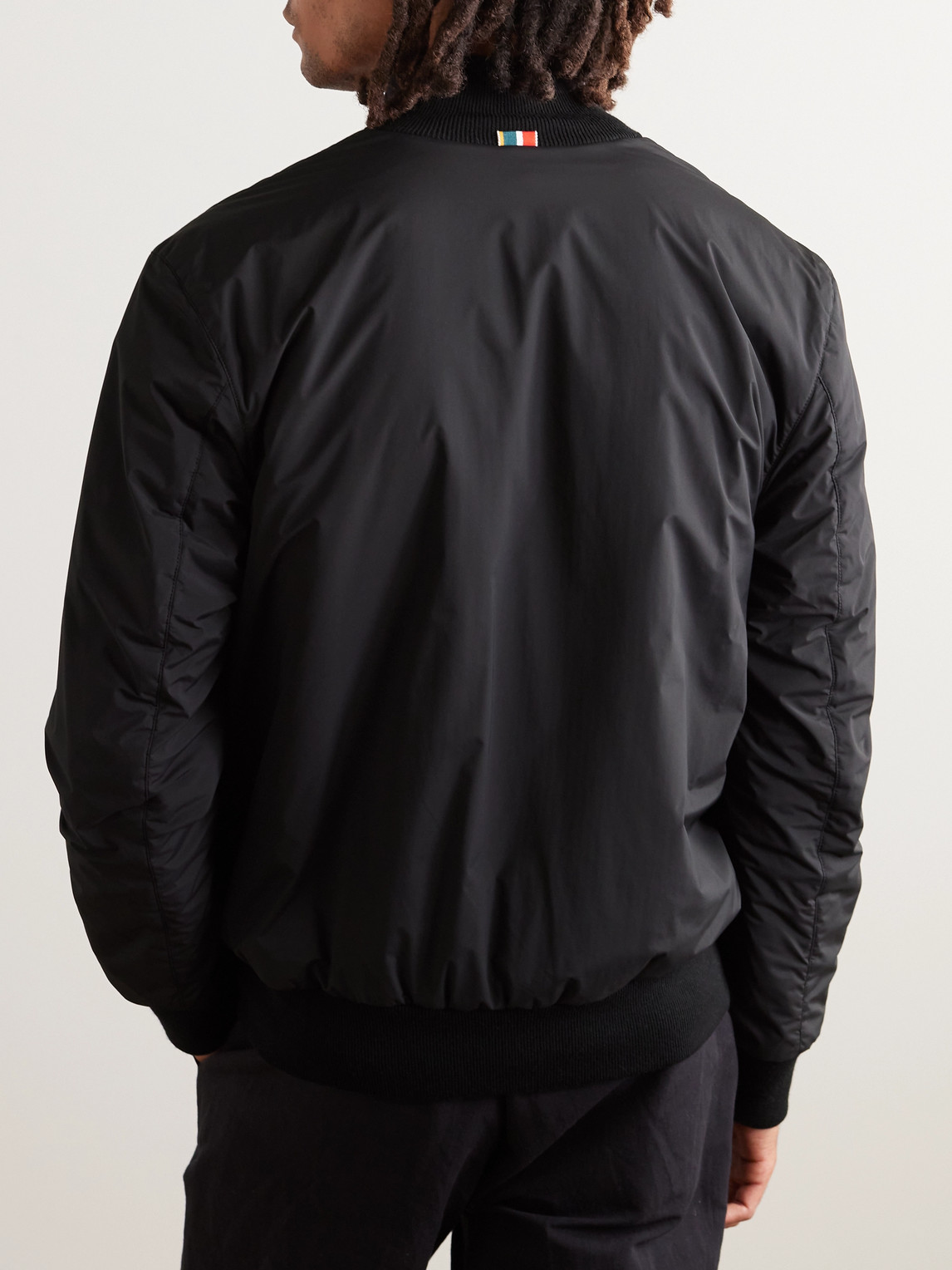 ORLEBAR BROWN SEDGELEY REVERSIBLE SHELL AND MERINO WOOL PADDED BOMBER JACKET