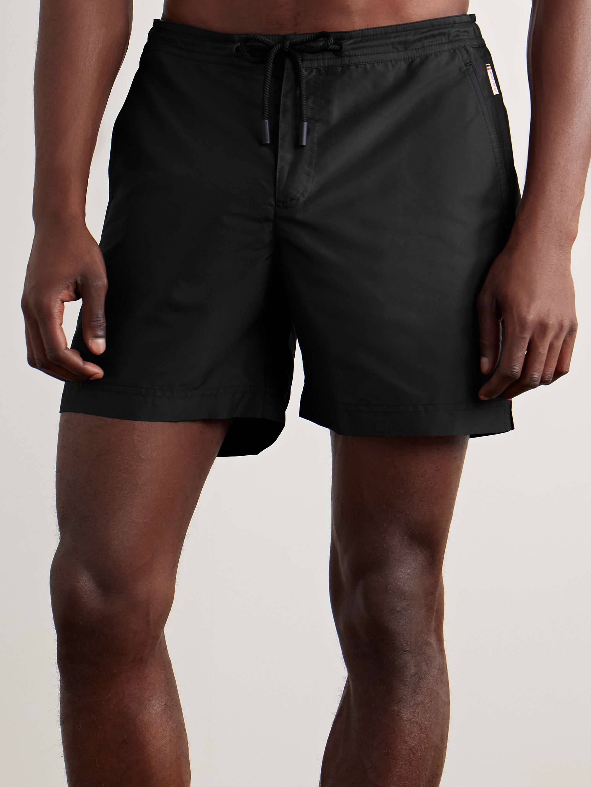 Bulldog Straight Leg Mid Length Recycled Swim Shorts