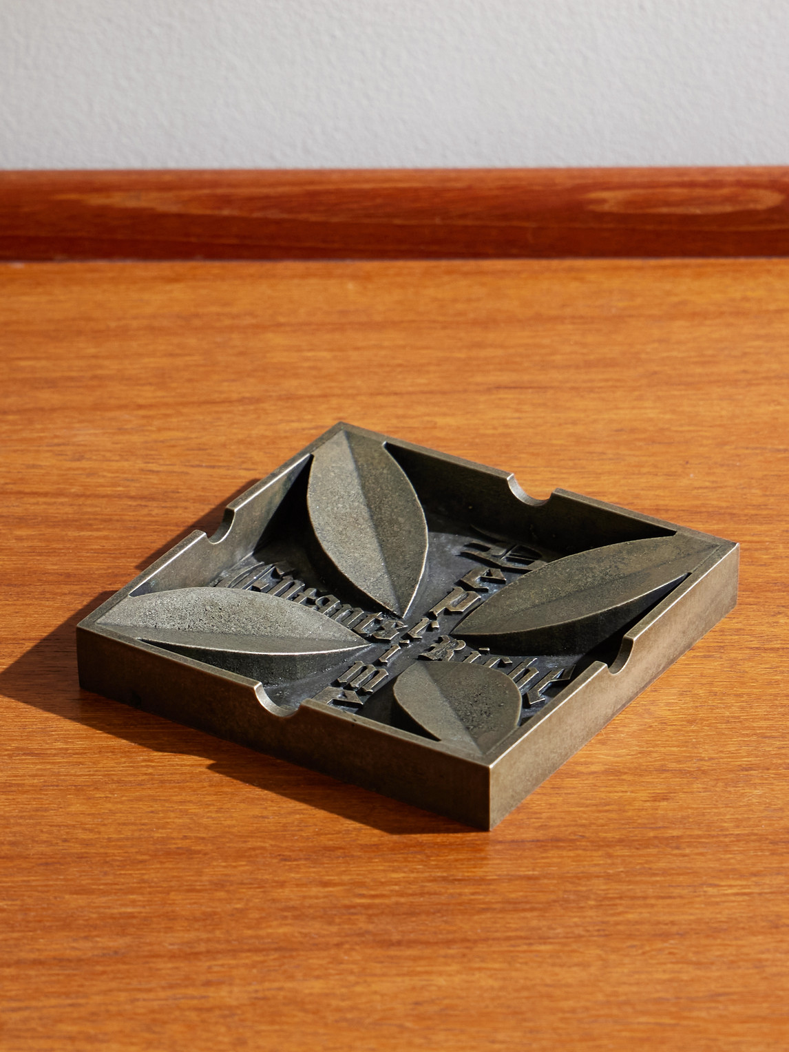 Enfants Riches Déprimés Logo-Engraved Burnished Bronze Ashtray - Men