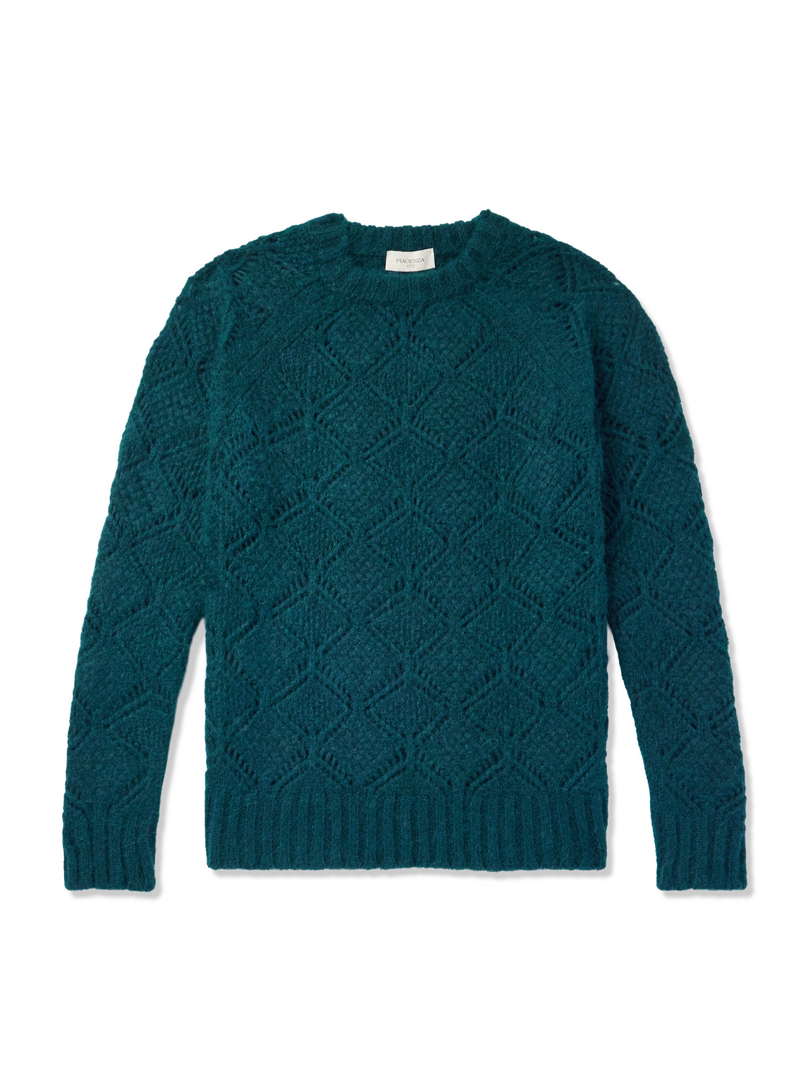 Crocheted Alpaca-Blend Sweater