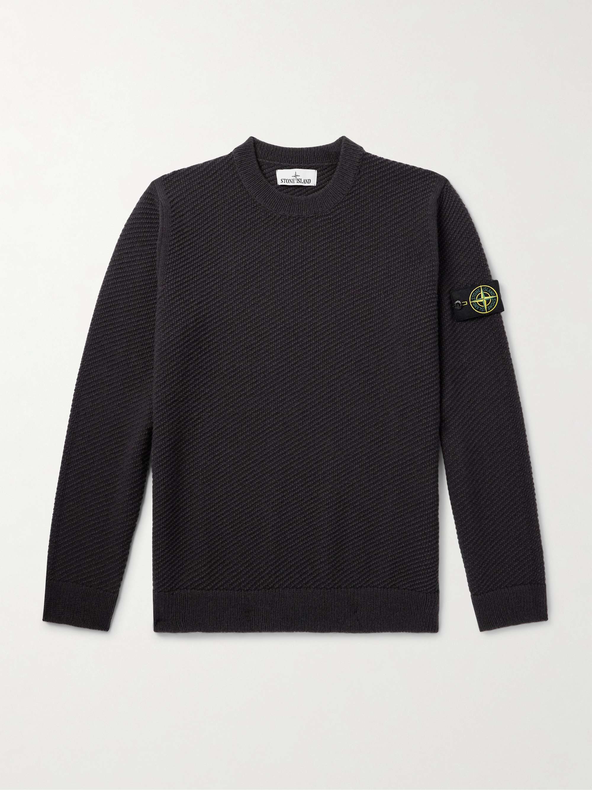 Stone island sweater mens discount