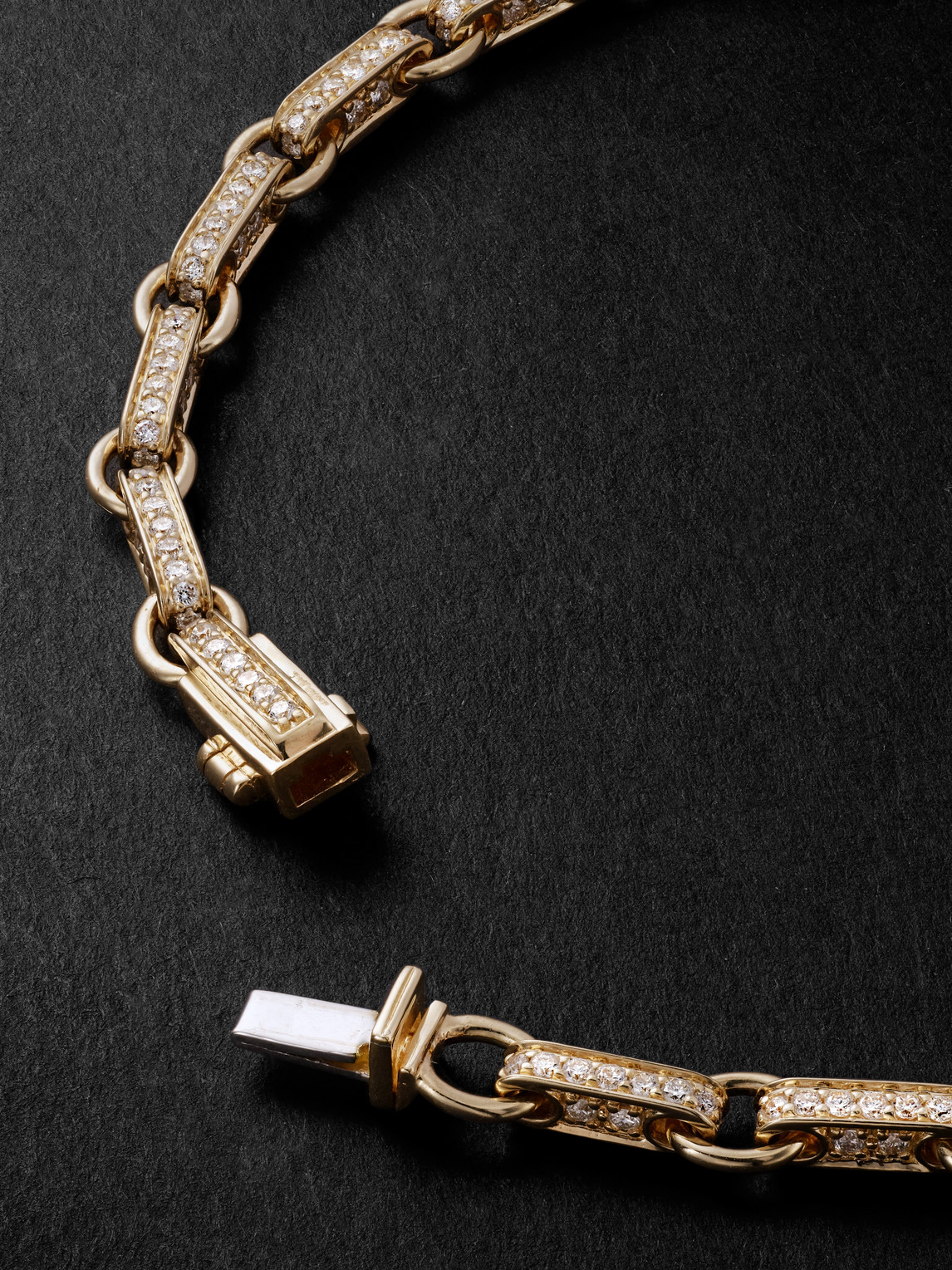 Sydney Evan 14-karat Gold Diamond Bracelet In Gold