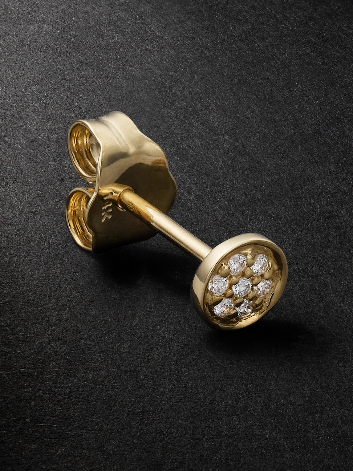 Sydney Evan 14-Karat Gold Diamond Single Earring - Men