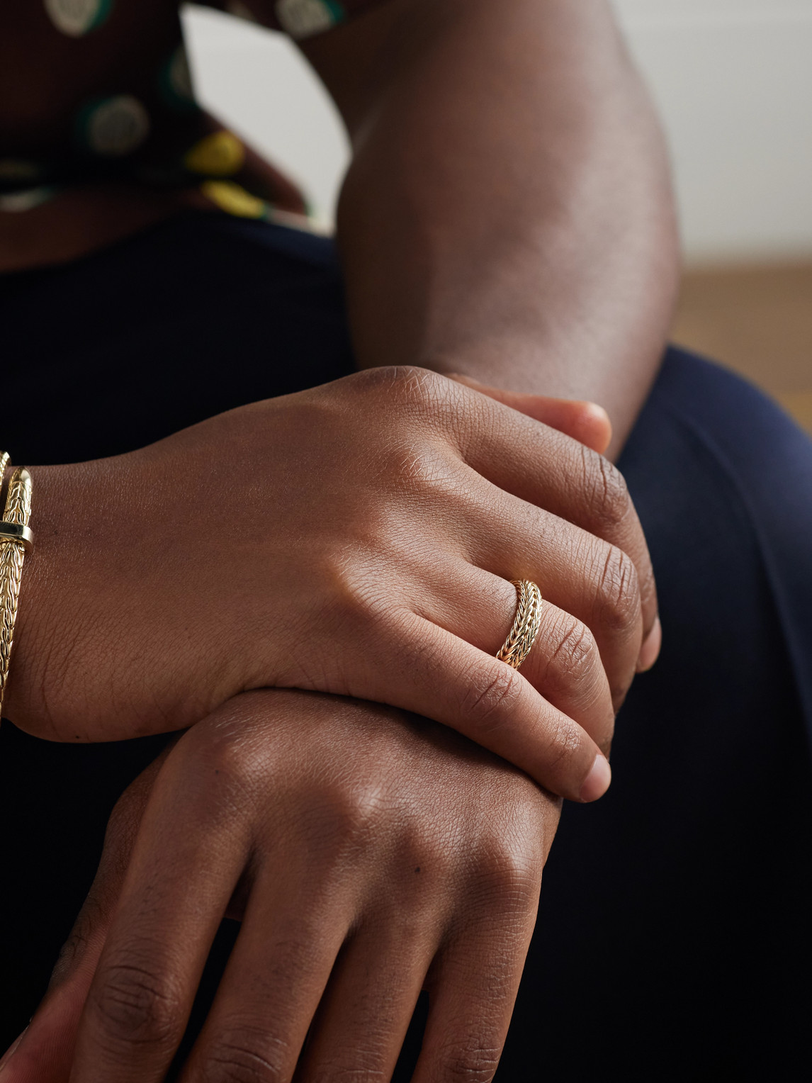 John Hardy Kami 14-karat Gold Ring In Gold