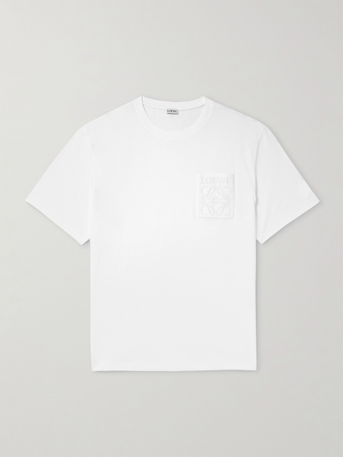 Loewe Logo-Embroidered Cotton-Jersey T-Shirt - Men
