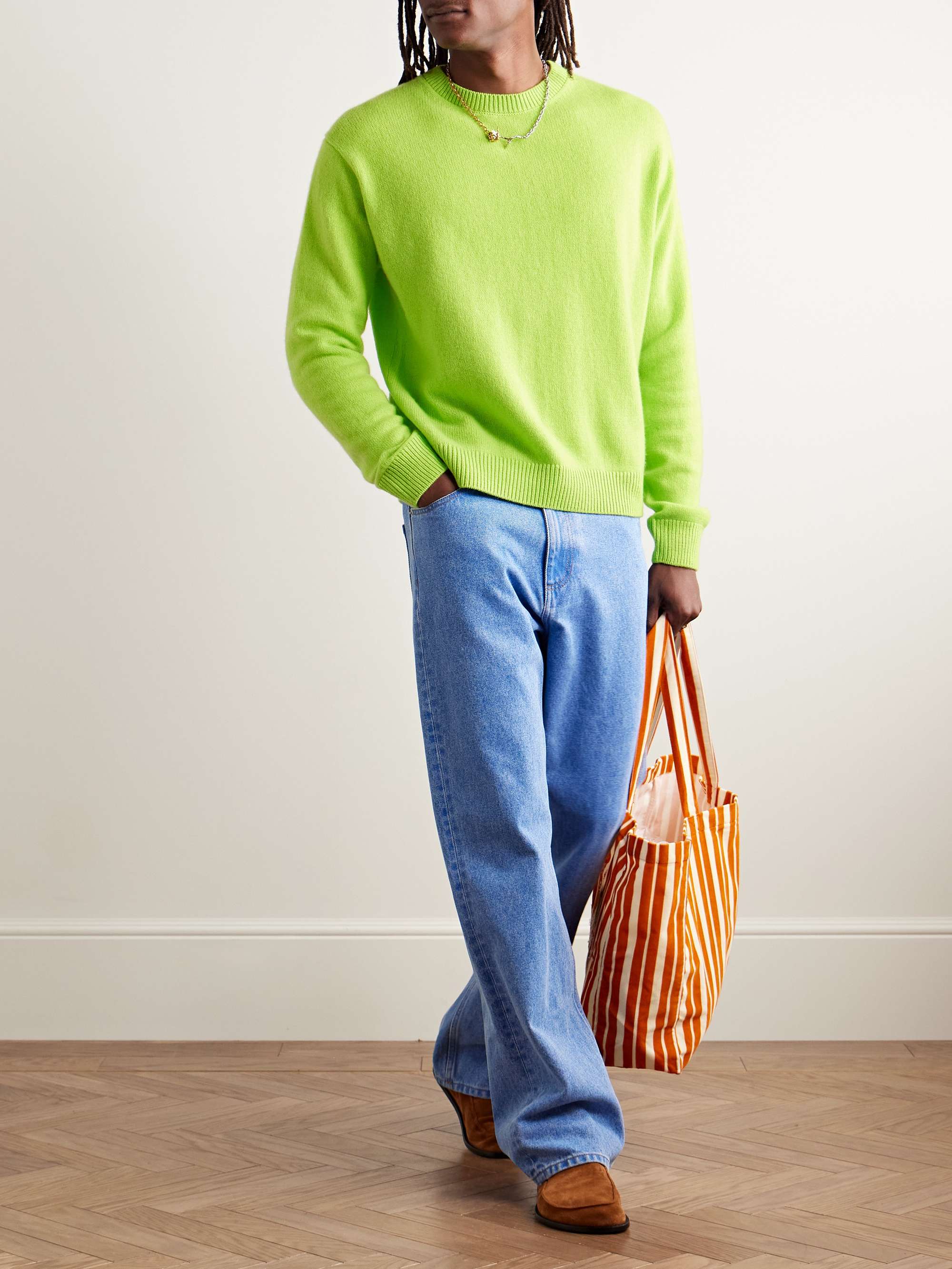 THE ELDER STATESMAN Cashmere Sweater