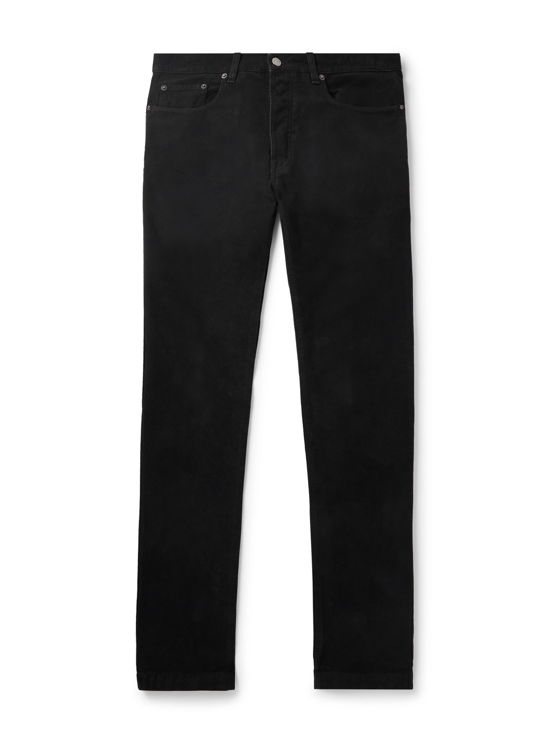 Alunga Slim-Fit Cotton-Moleskin Trousers
