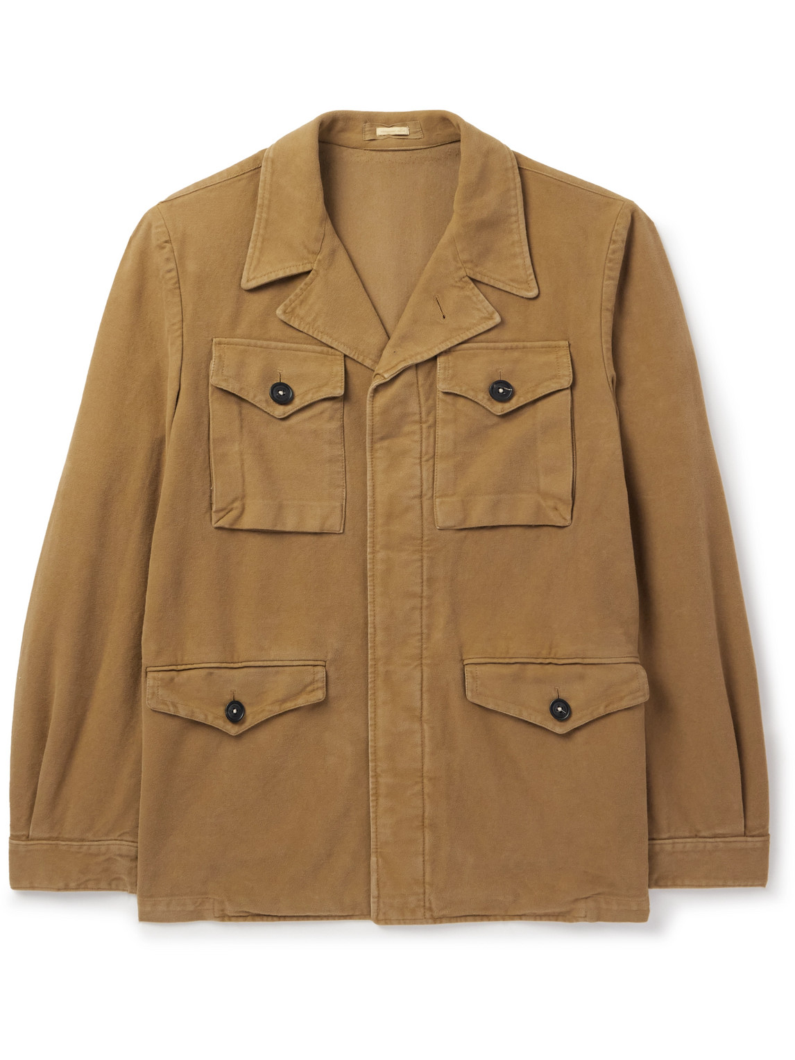 Cotton-Moleskin Overshirt