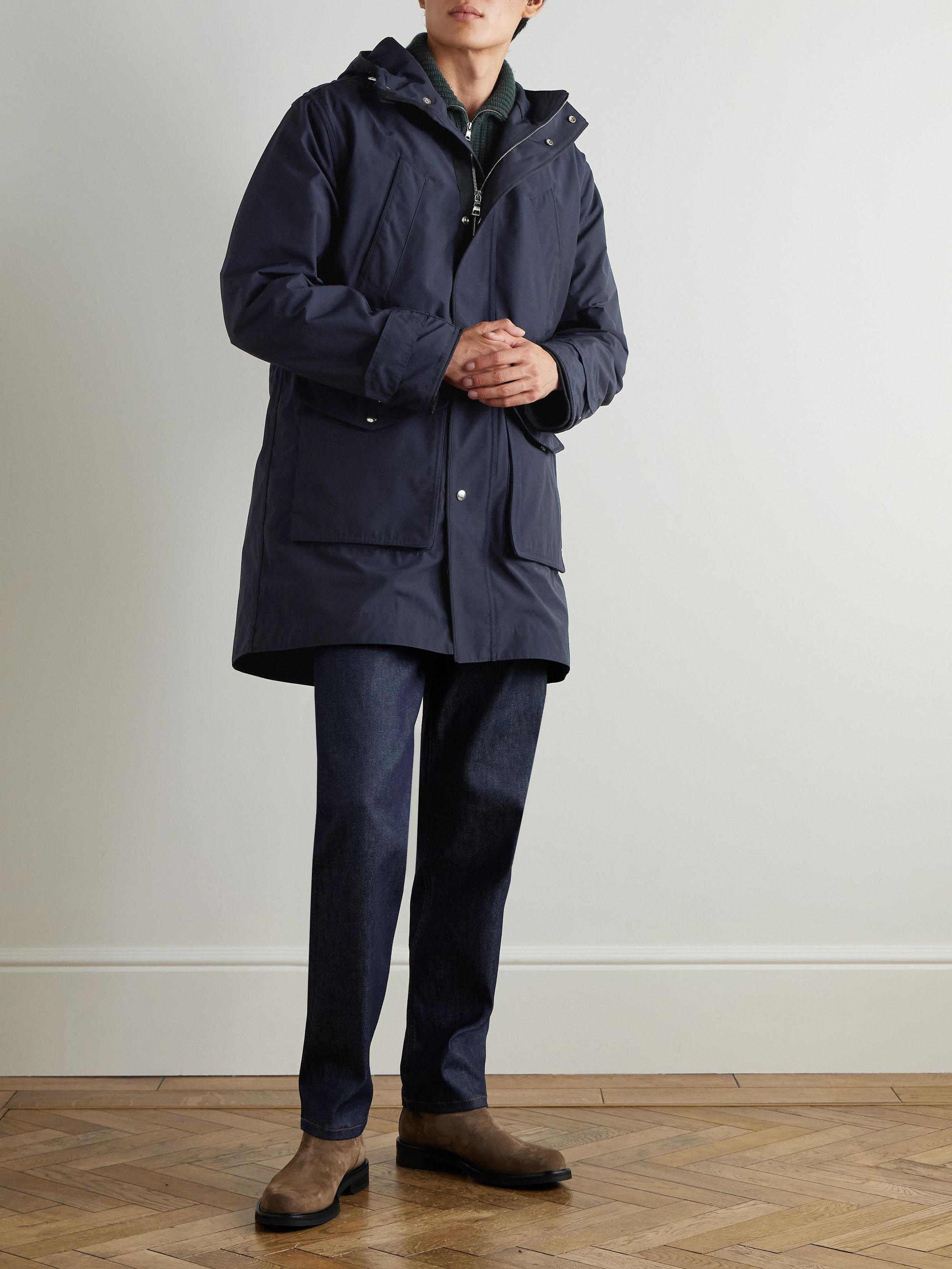 MR P. Shell Hooded Parka
