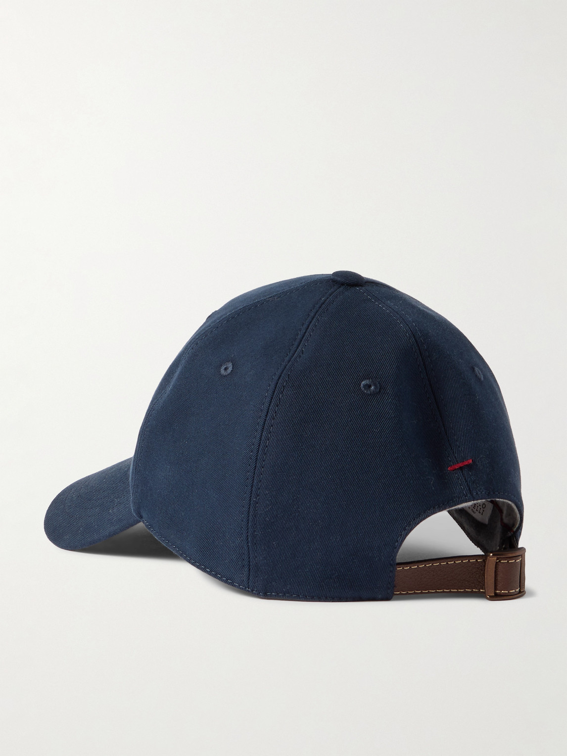 Brunello Cucinelli Logo-embroidered Baseball Cap In Blue