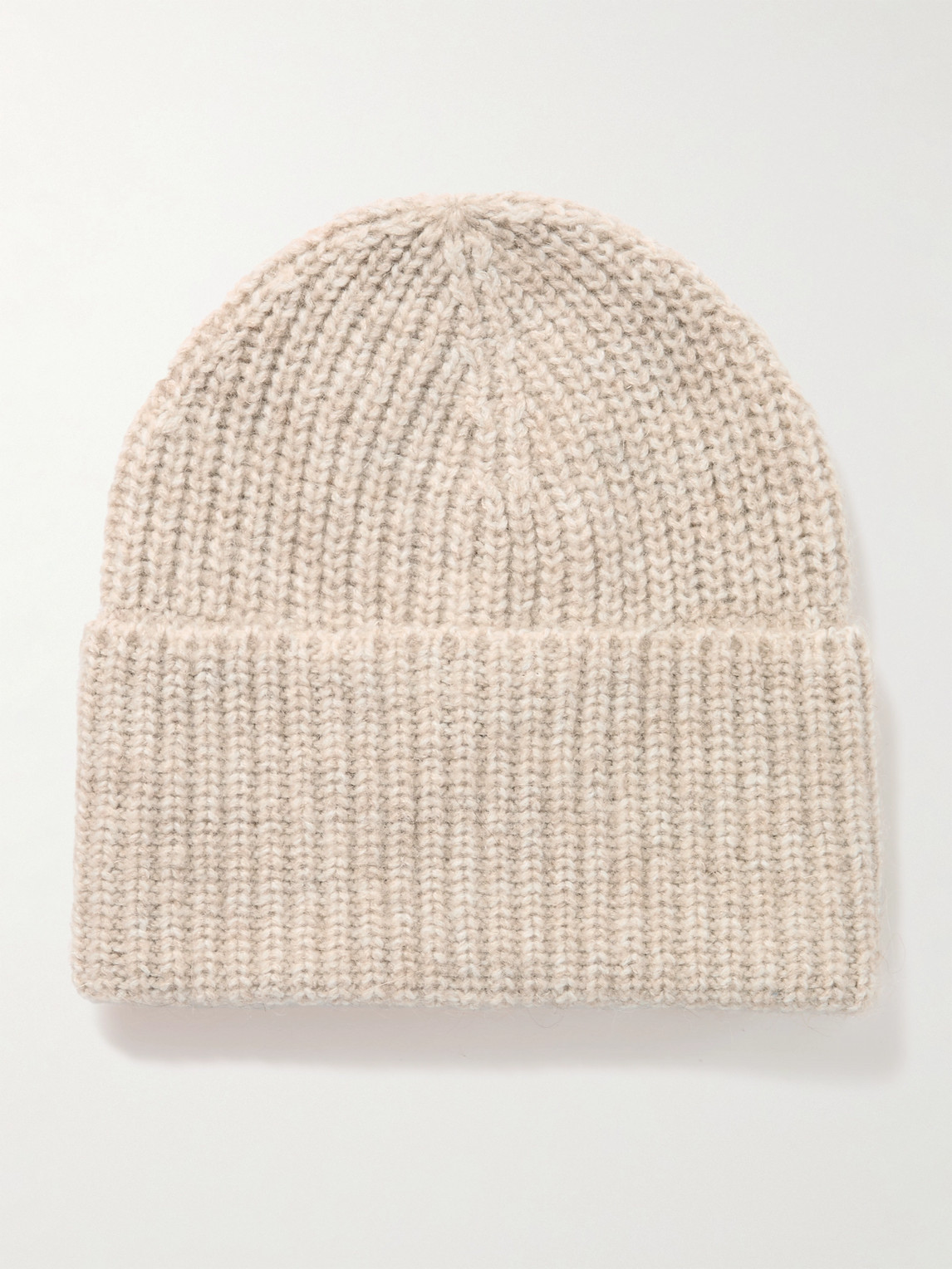 Brunello Cucinelli Brushed Ribbed-Knit Beanie - Men
