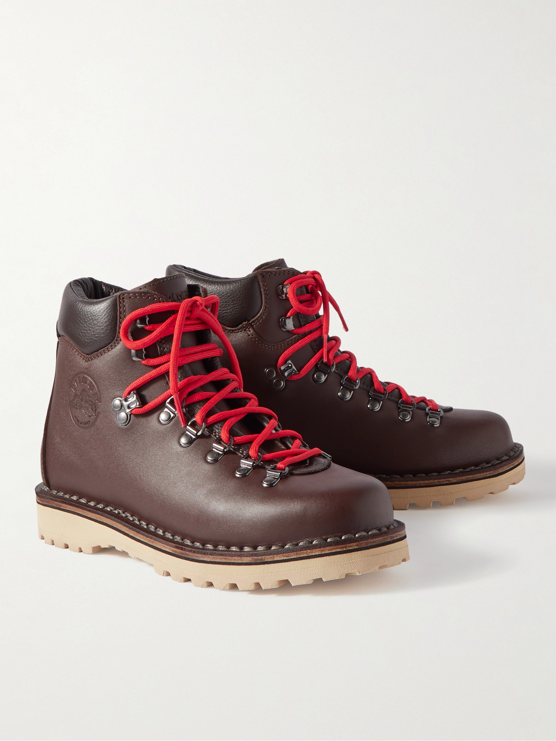 Shop Diemme Roccia Vet Leather Hiking Boots In Brown