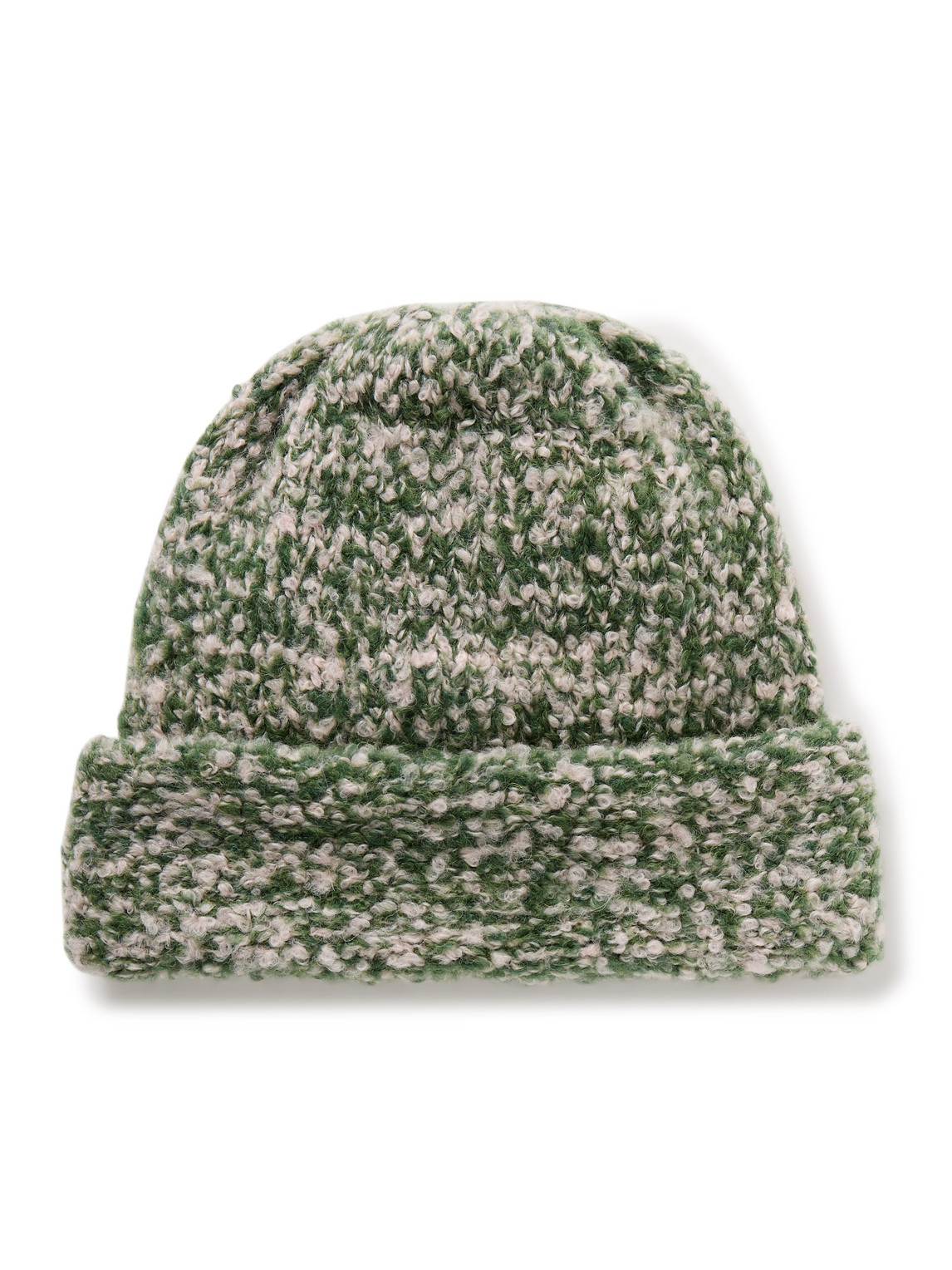 Teddy Cashmere, Alpaca and Silk-Blend Bouclé Beanie