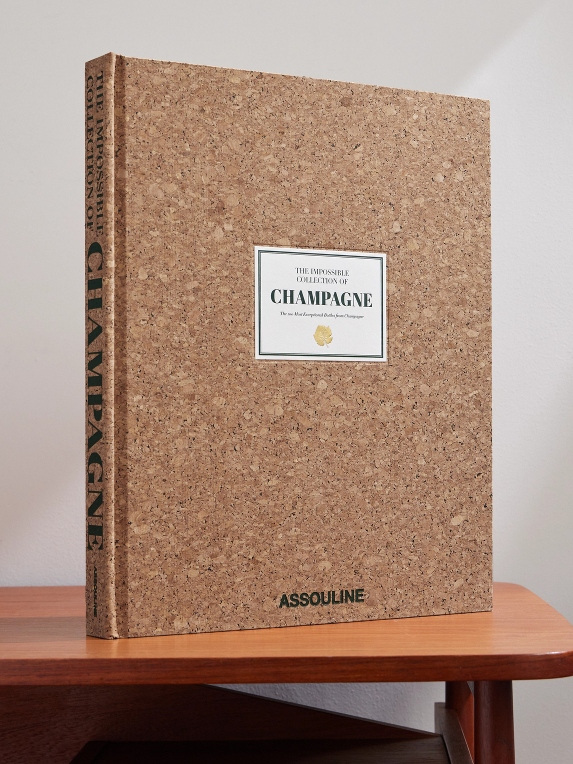 Assouline The Impossible Collection Of Champagne Hardcover Book In Brown