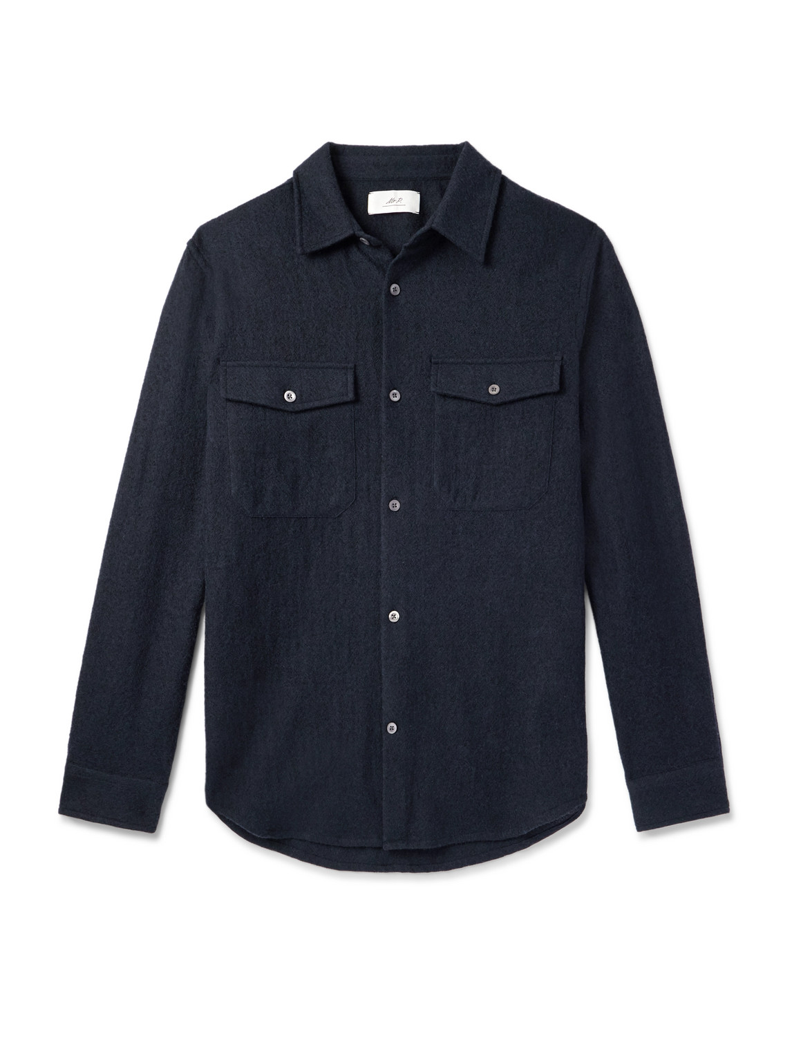 MR P. Brushed-Wool Shirt - Men