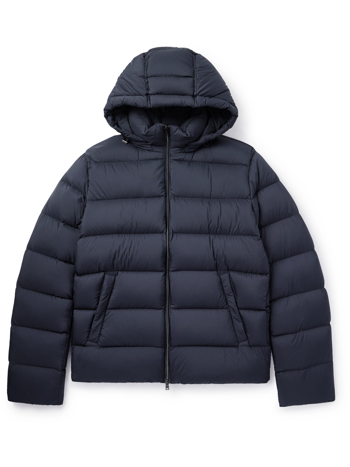 Herno - Quilted Shell Hooded Down Jacket - Curated Menswear