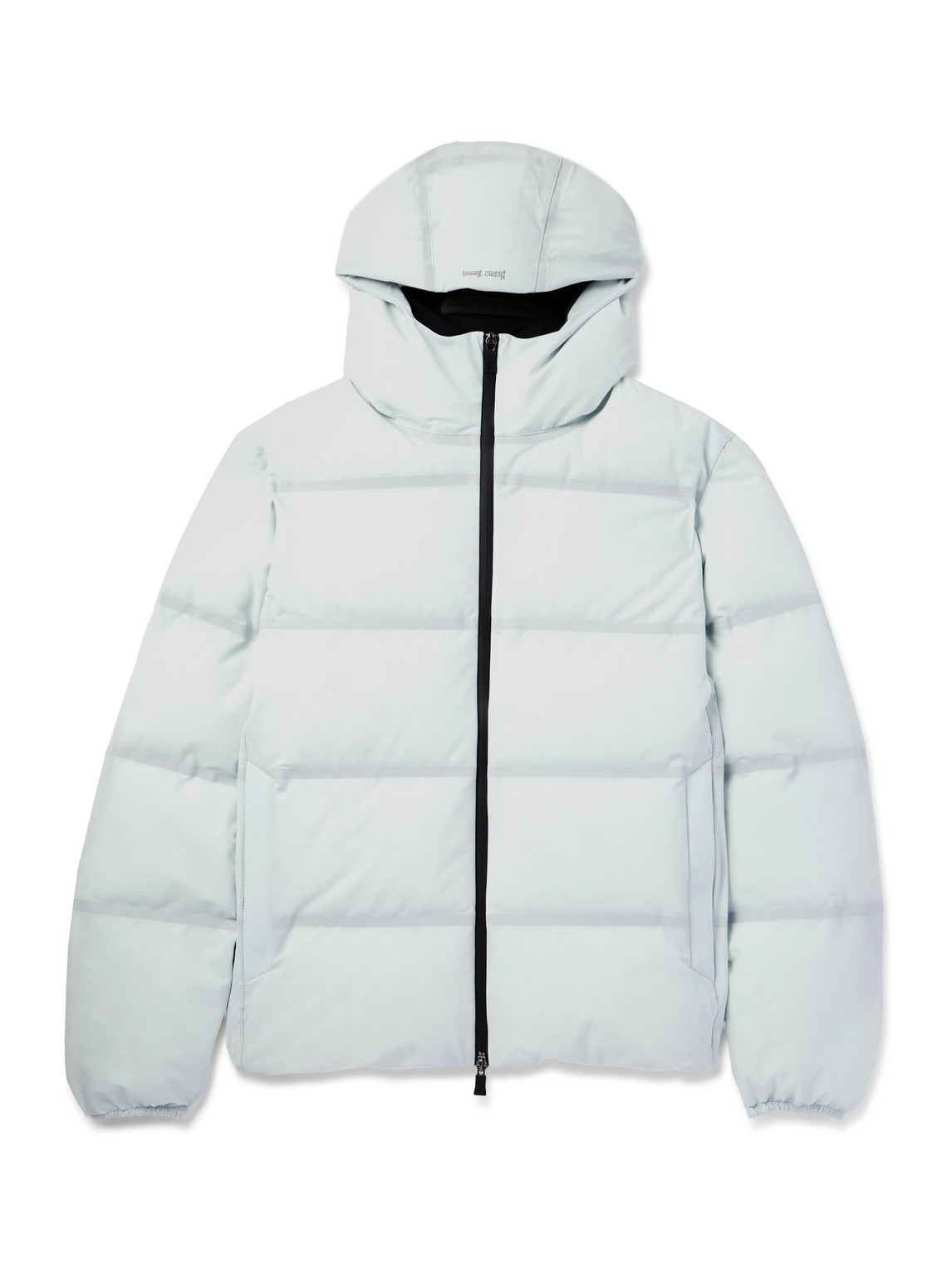 Herno Laminar – Quilted Stretch-Shell Hooded Down Bomber Jacket