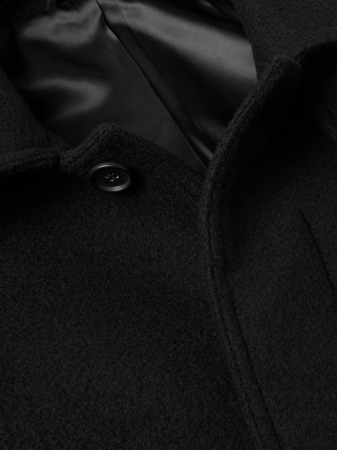 MFPEN ACCESSION BRUSHED RECYCLED-WOOL COAT