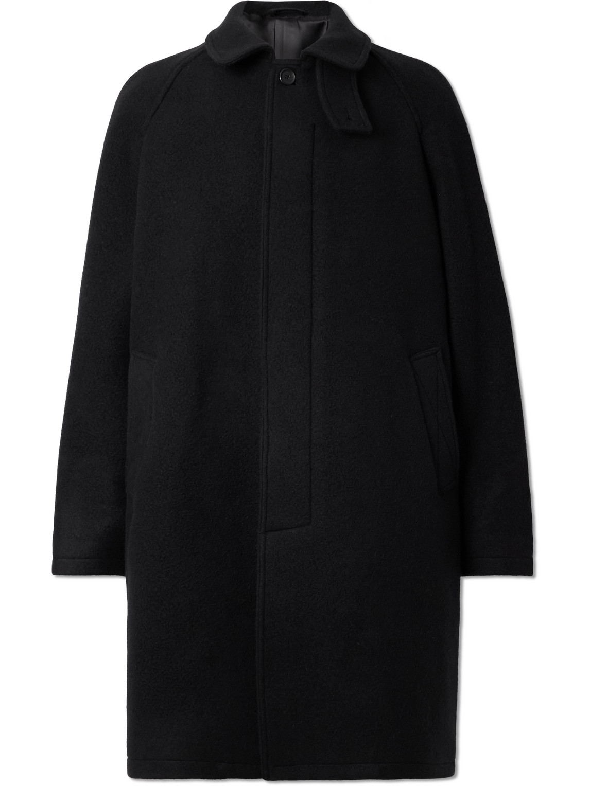 MFPEN ACCESSION BRUSHED RECYCLED-WOOL COAT