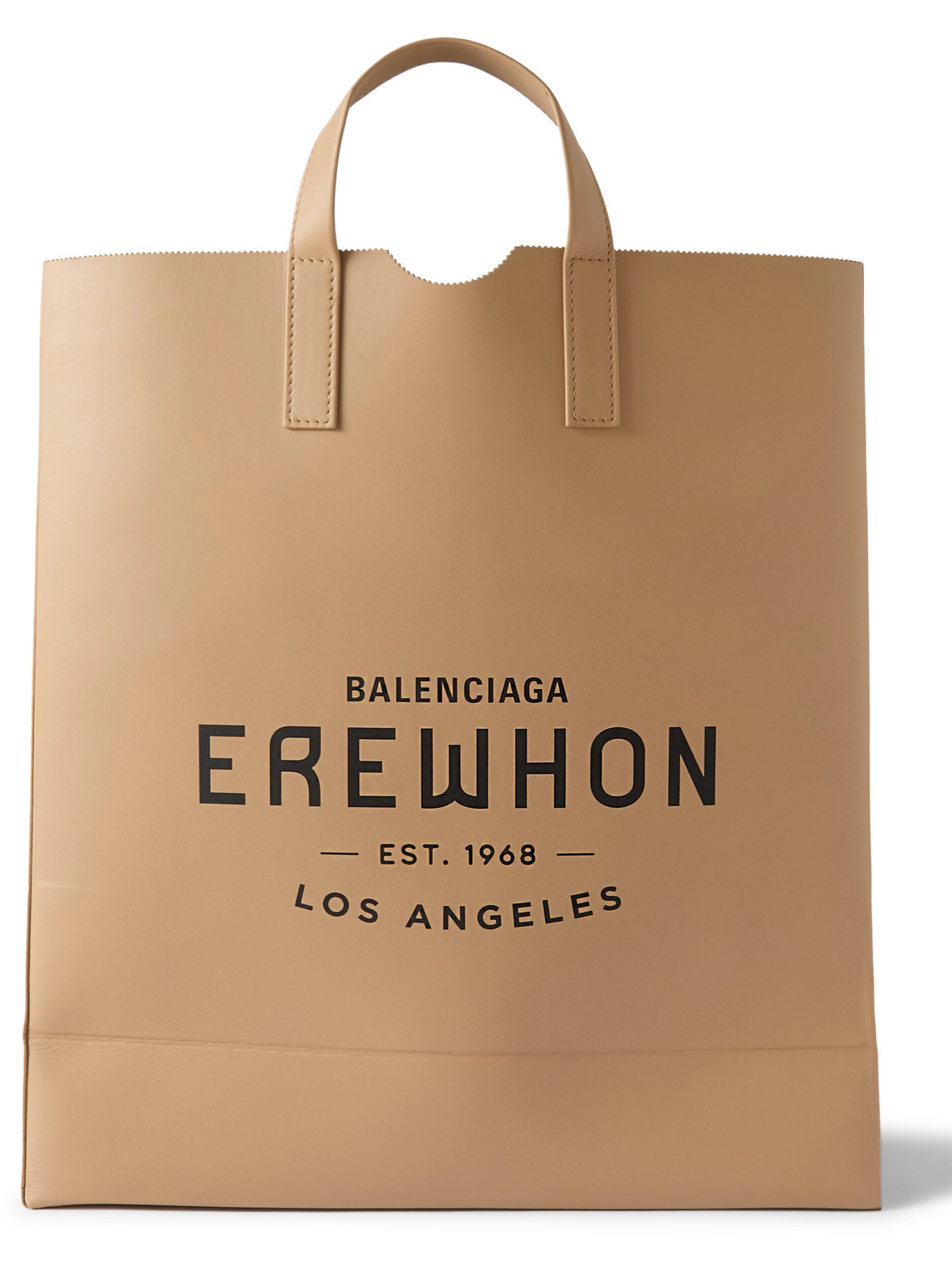 BALENCIAGA EREWHON LEATHER TOTE BAG