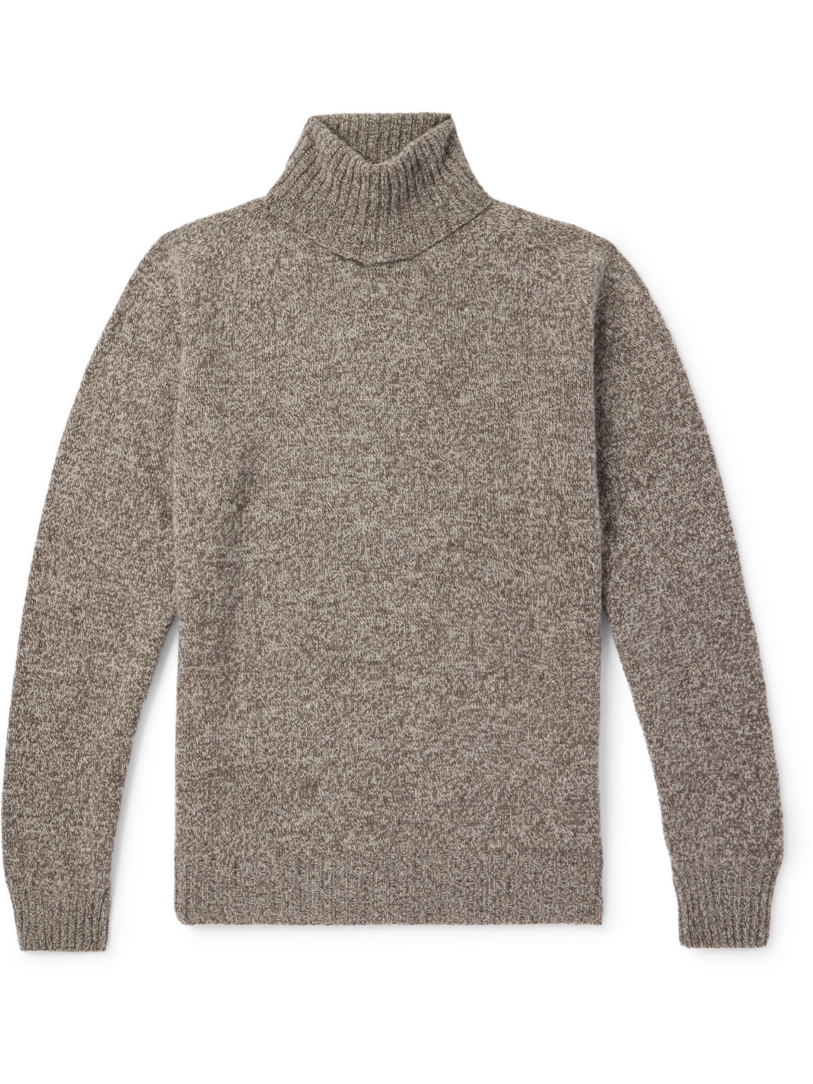 Wool and Cashmere-Blend Rollneck Sweater
