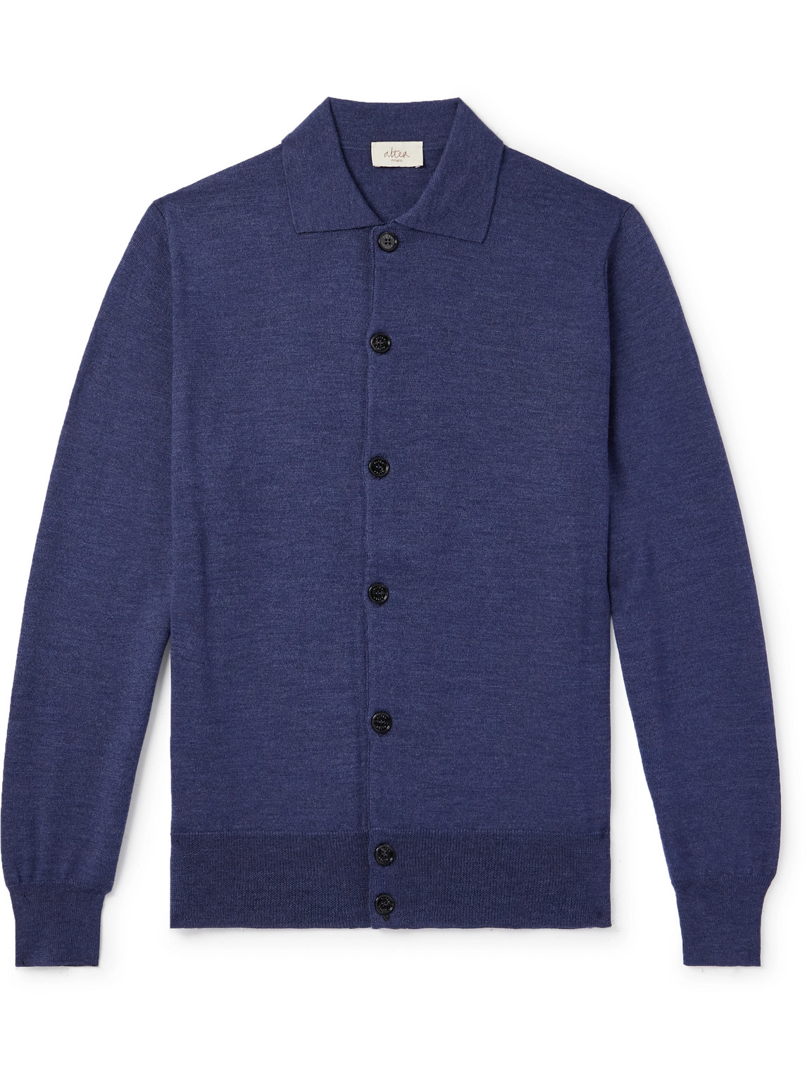 Slim-Fit Wool Cardigan