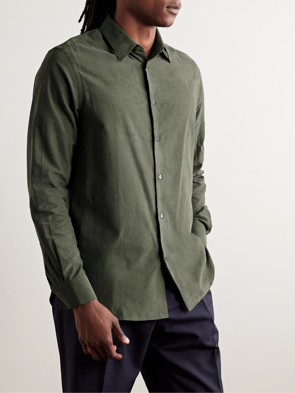 PAUL SMITH COTTON-CORDUROY SHIRT