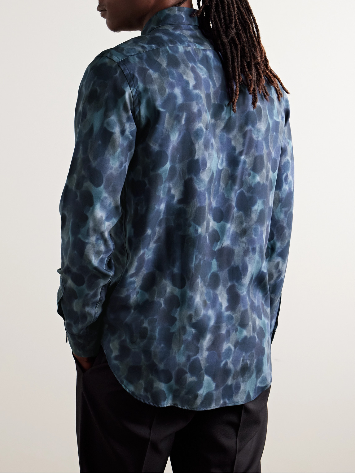 PAUL SMITH PRINTED LYOCELL SHIRT