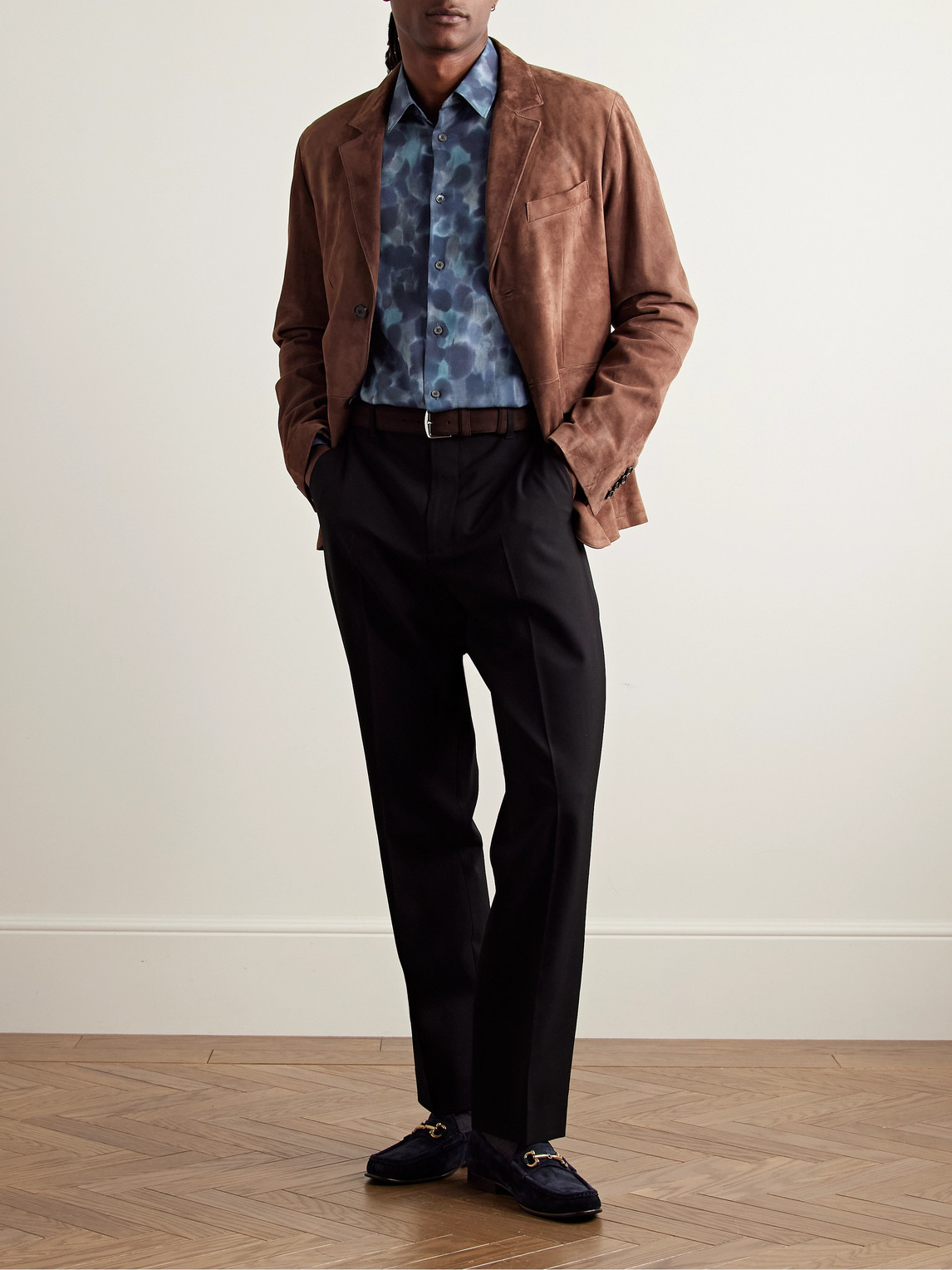 PAUL SMITH PRINTED LYOCELL SHIRT