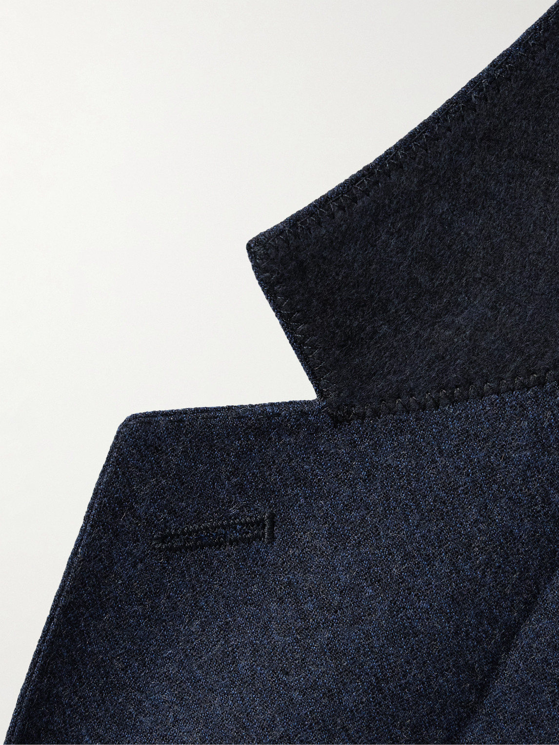 PAUL SMITH WOOL AND CASHMERE-BLEND FLANNEL SUIT JACKET