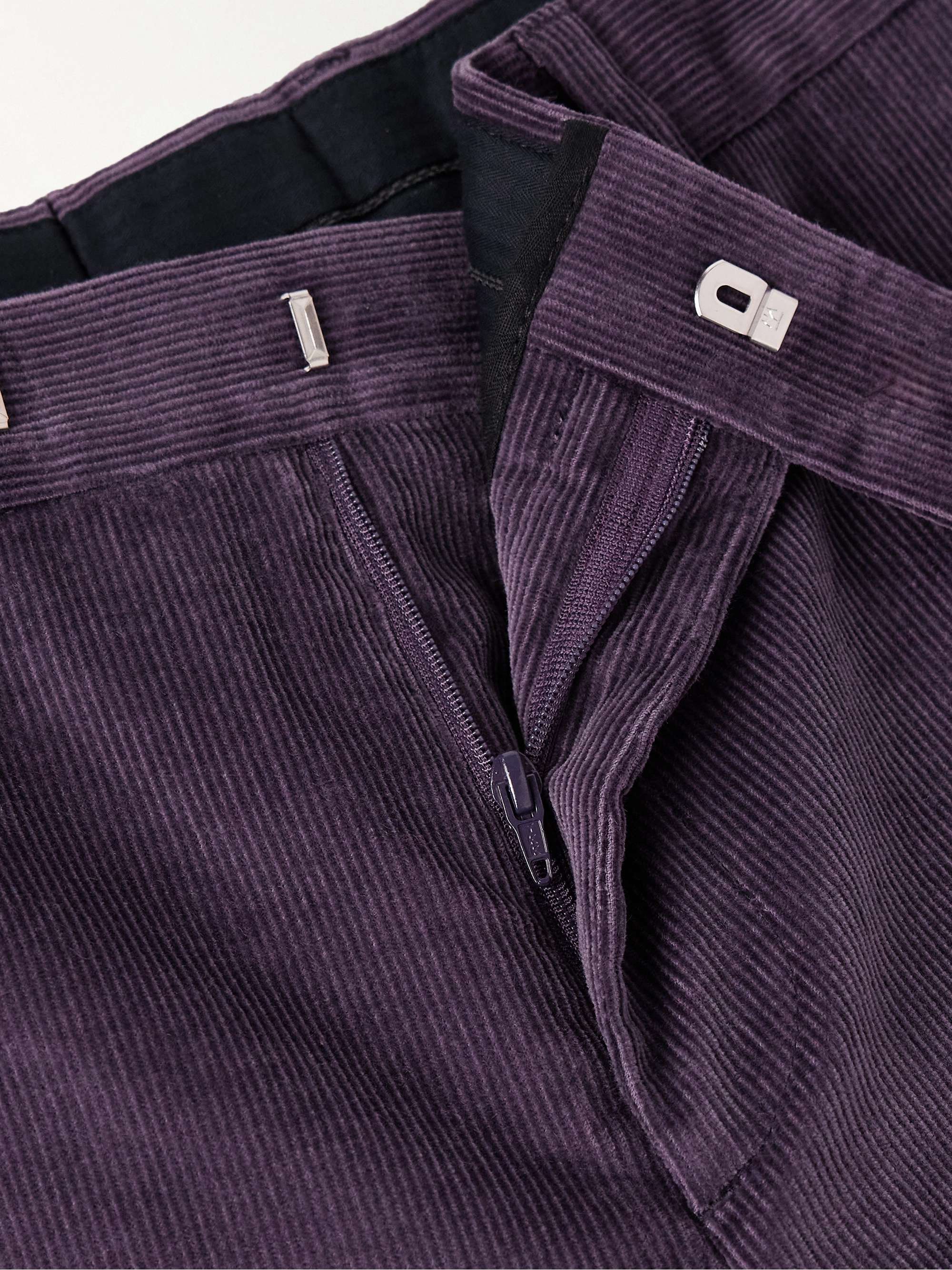 PAUL SMITH Slim-Fit Stretch-Cotton Corduroy Suit Trousers PAUL SMITH Slim-Fit Stretch-Cotton Corduroy Suit Trousers