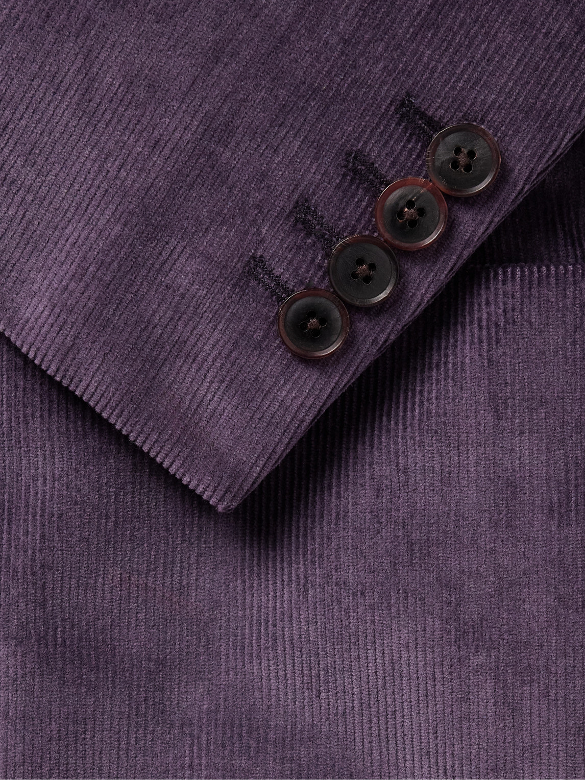 Shop Paul Smith Stretch-cotton Corduroy Suit Jacket In Purple