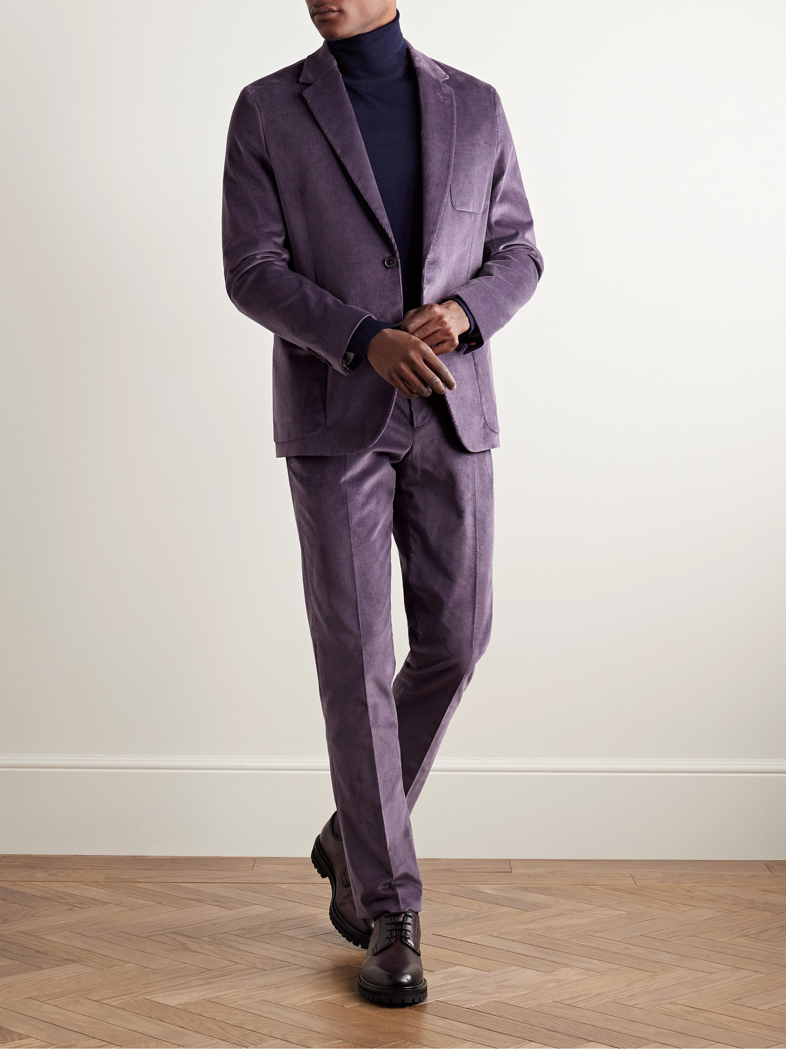 PAUL SMITH STRETCH-COTTON CORDUROY SUIT JACKET