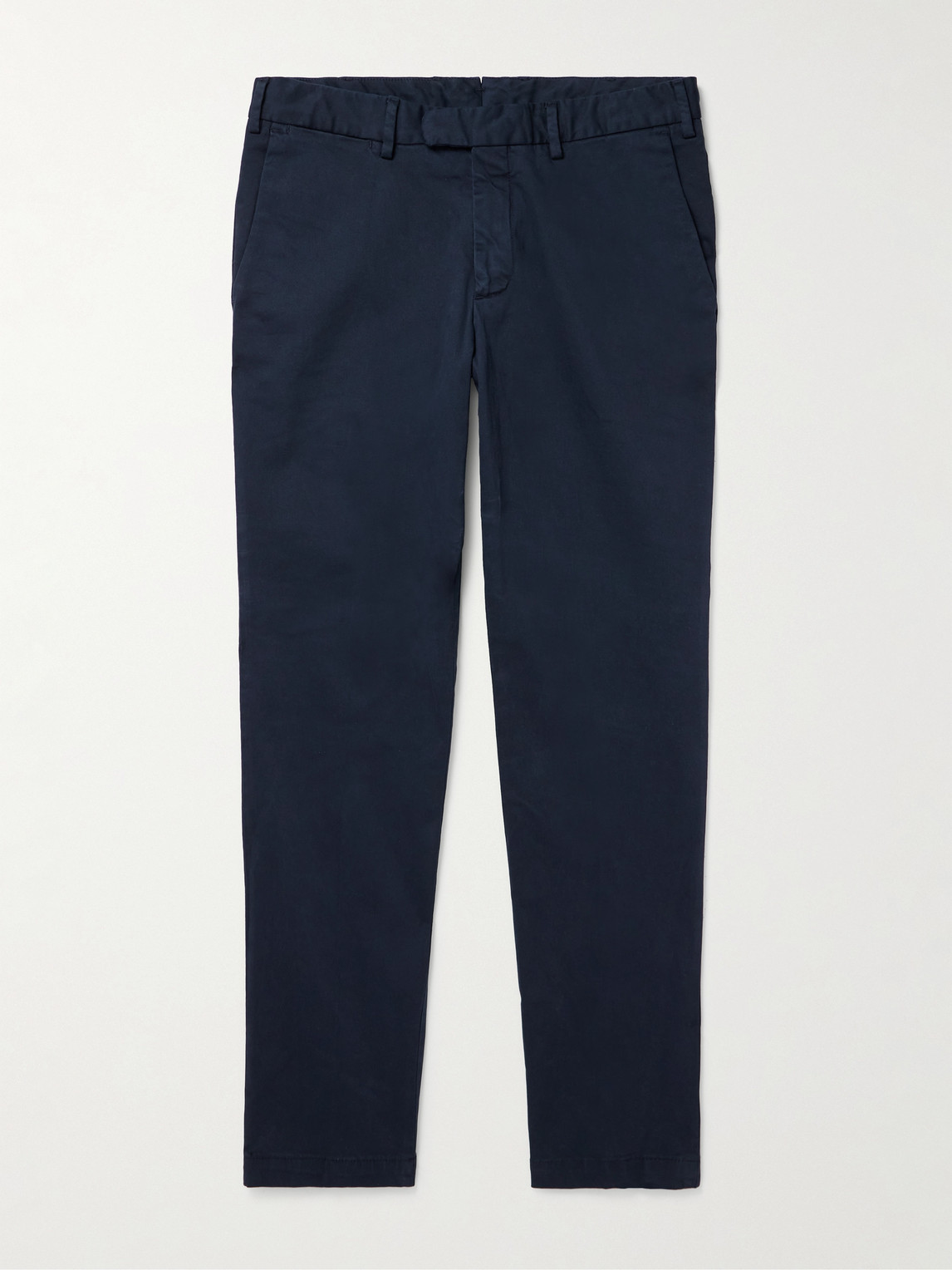 Thom Sweeney Straight-Leg Cotton-Blend Twill Trousers - Men