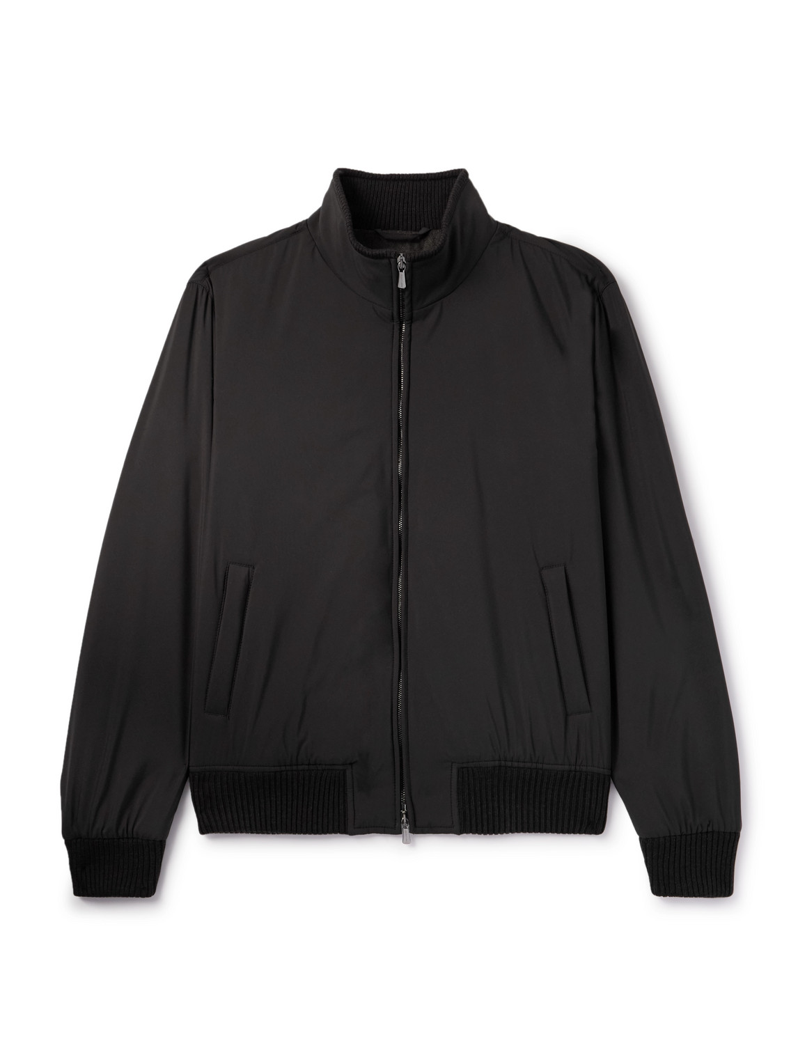 Nylon Bomber Jacket