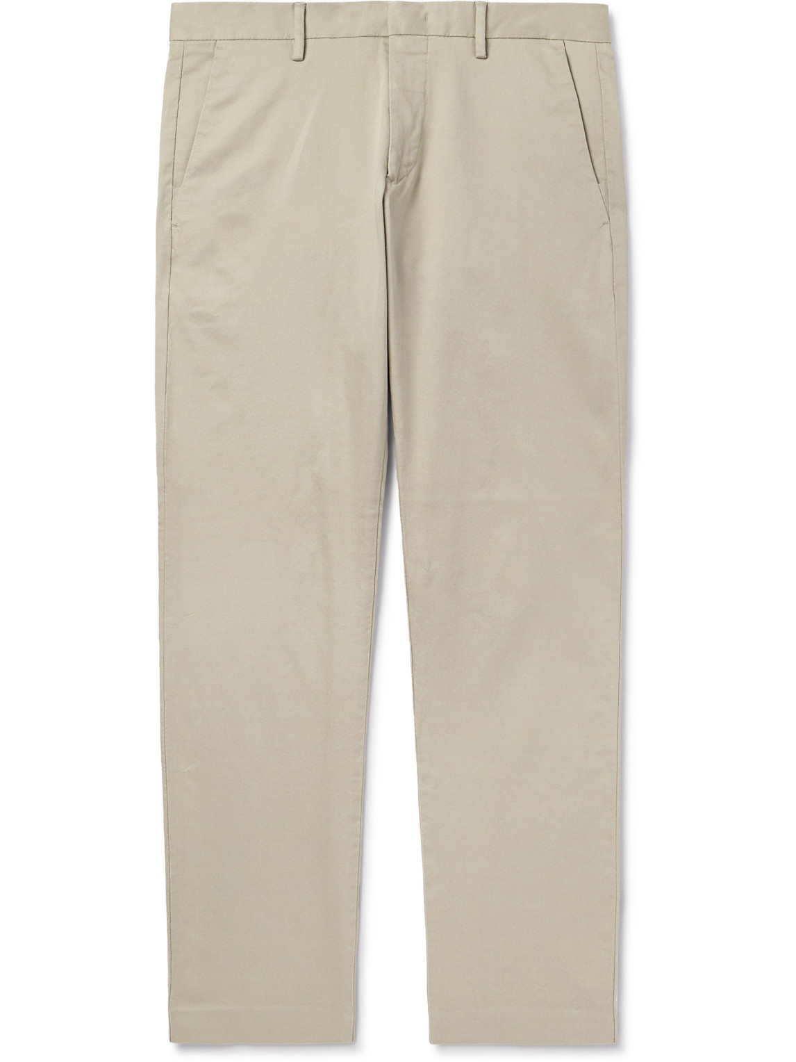 Theo 1420 Tapered Organic Cotton-Blend Twill Chinos