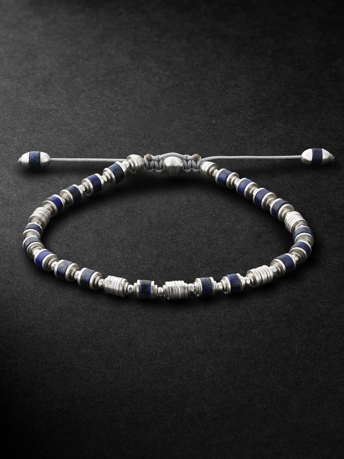 M. COHEN BY MAOR – Saguaro Sterling Silver Lapis Lazuli Beaded Bracelet
