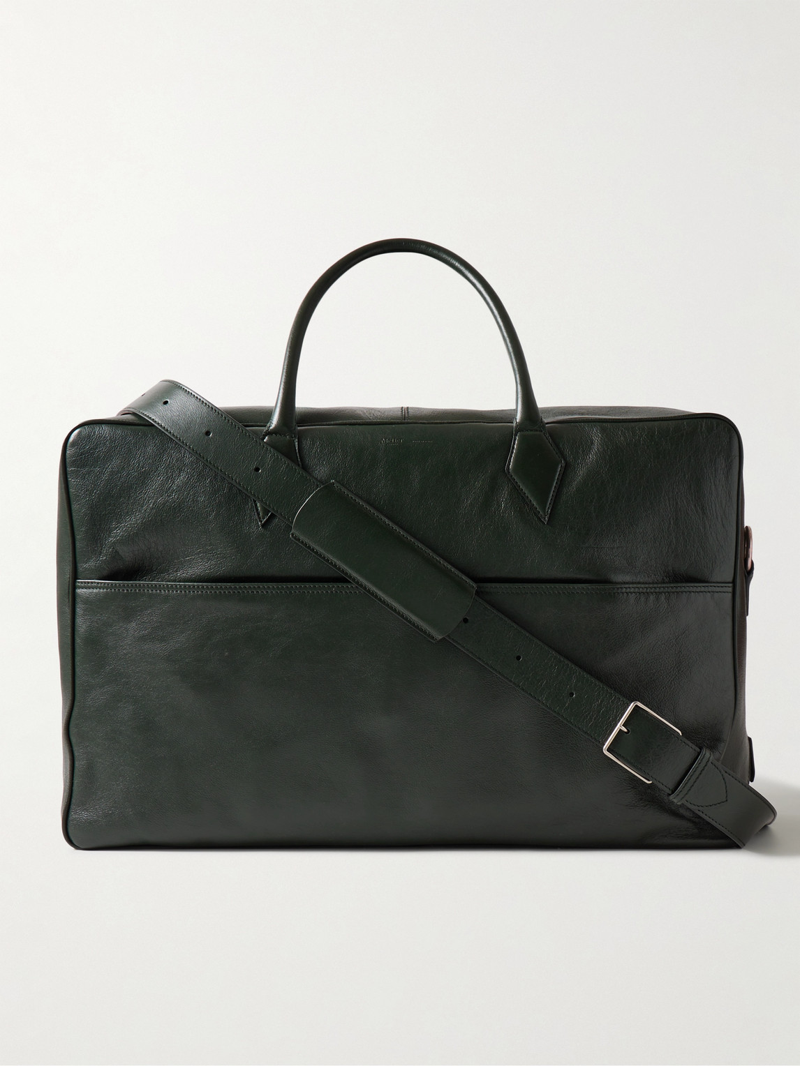 Métier Closer Full-Grain Leather Weekend Bag - Men