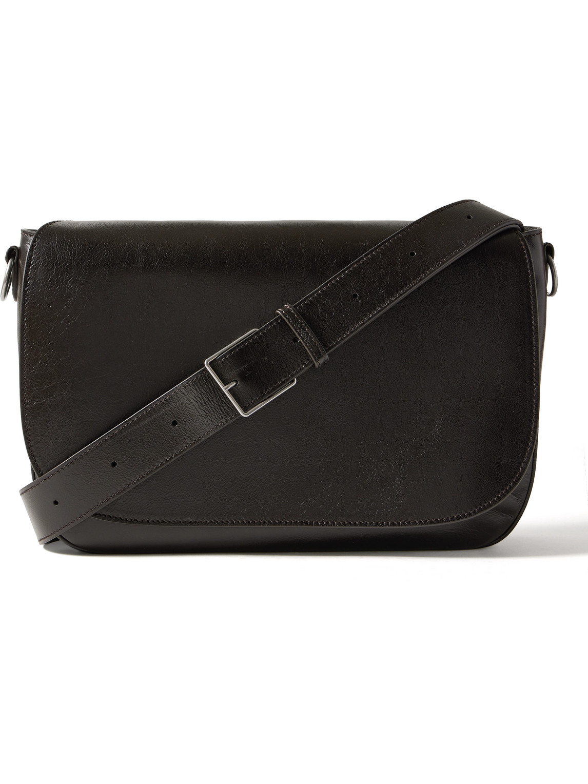 Hunter Leather Messenger Bag