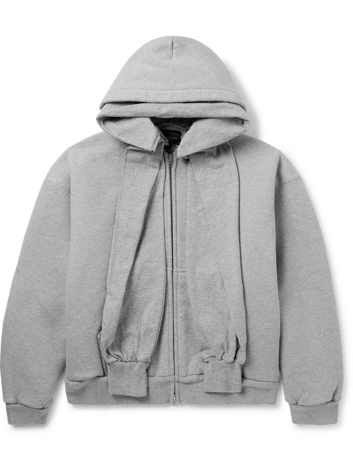 Balenciaga Incognito Oversized Layered Stretch-cotton Jersey
